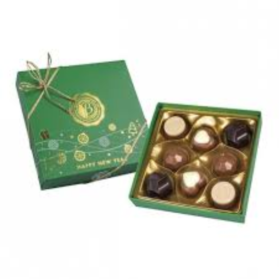BOLCI HAPPY NEW YEAR XMAS BOUTIQUE GREEN CHOC 96G